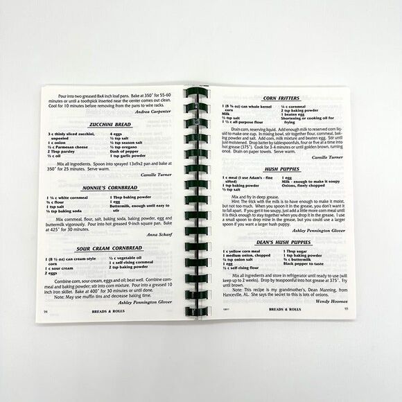 Women at Work From Our Kitchen to Yours 2010 2011 Springville Alabama Cookbook - Picture 7 of 9